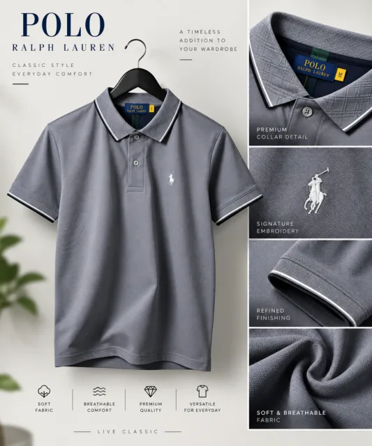 Ralp Laure_n Premium Polo T-Shirt 2148