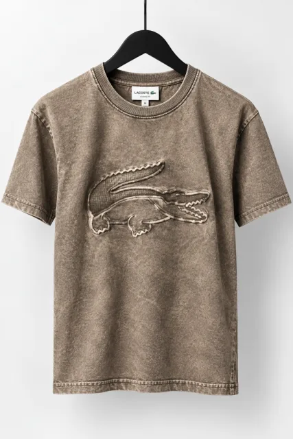 Lacost Premium Acid Wash Premium T-Shirt 2476
