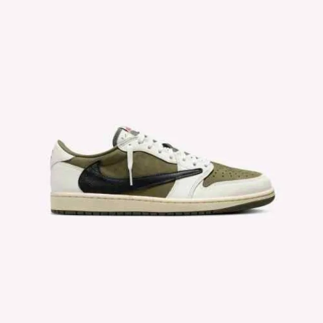Nikke Air Jordan 1 X Travis Scott Retro Low OG Sp Medium Olive