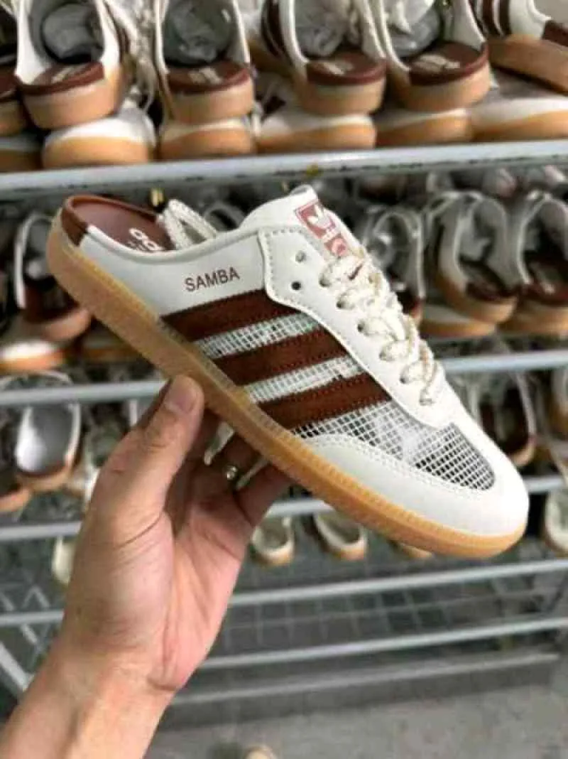 Adiddass Samba Mule Preloved Brown fix 215