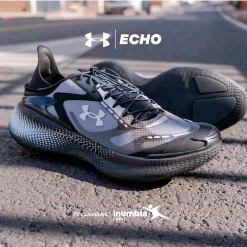 Under Armor UA Echo SlipSpeed Black White 2606