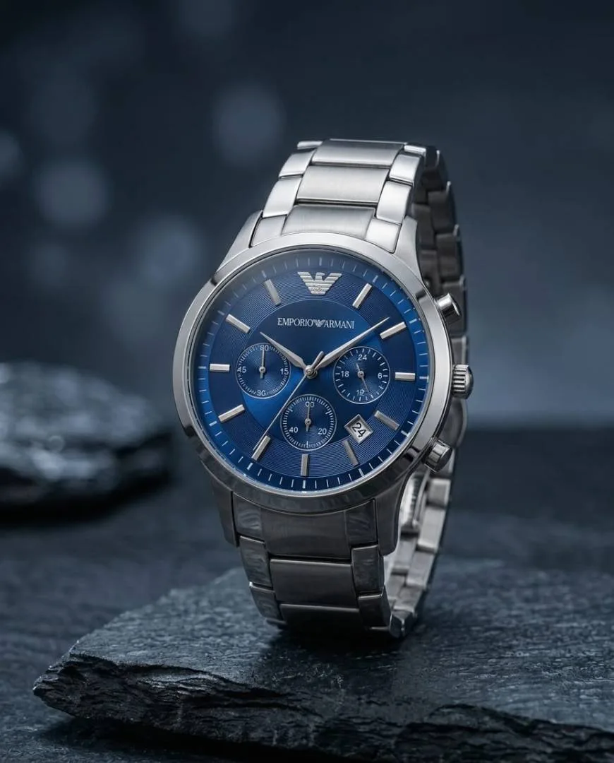 Emphorio Armaan_i Classic Silver-Blue