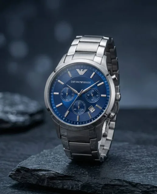 Emphorio Armaan_i Classic Silver-Blue