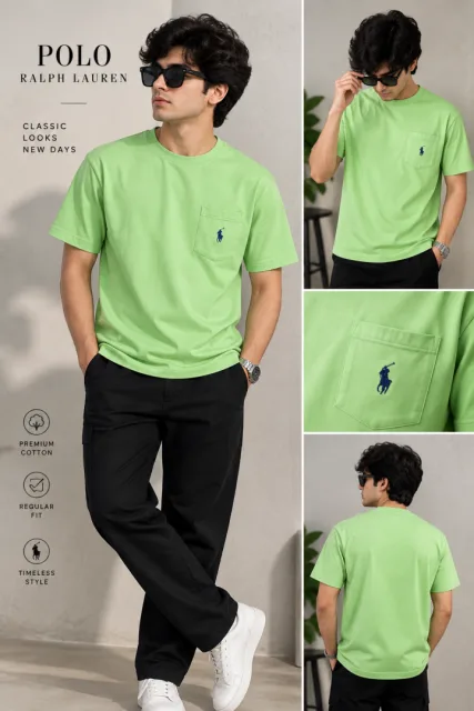 Ralp Laure-n RL Premium Round Neck T-Shirt 2605