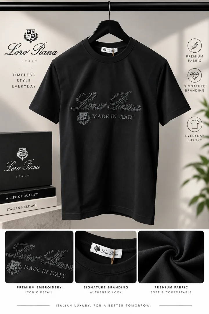 Loro Piaana Premium Round Neck T-Shirt 2100