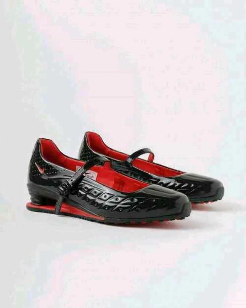 LABELHOOD x Nikkee Shox Z Calistra Black University Red