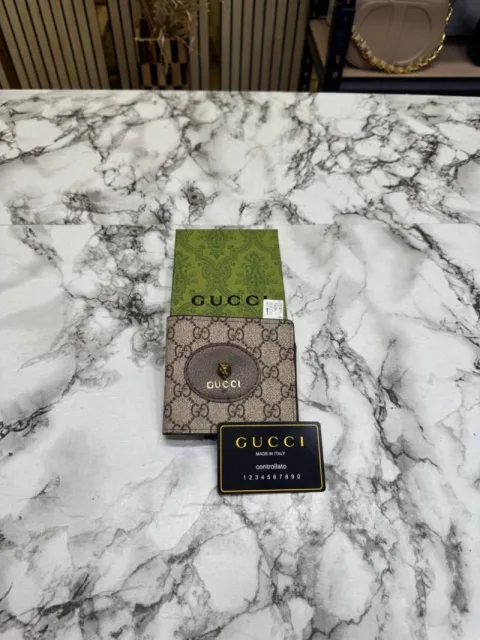 Guccci Neo Tiger Wallet With Box (C4125)