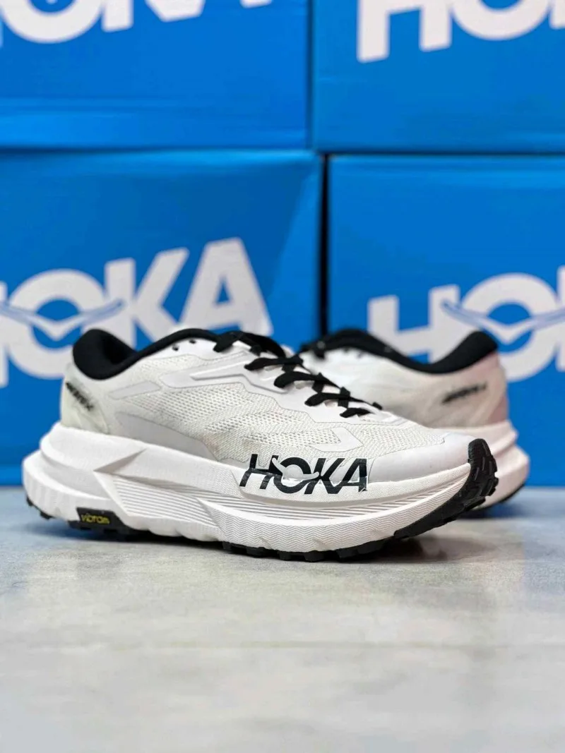 Hoka Mafate X Trail Running White Black 1290