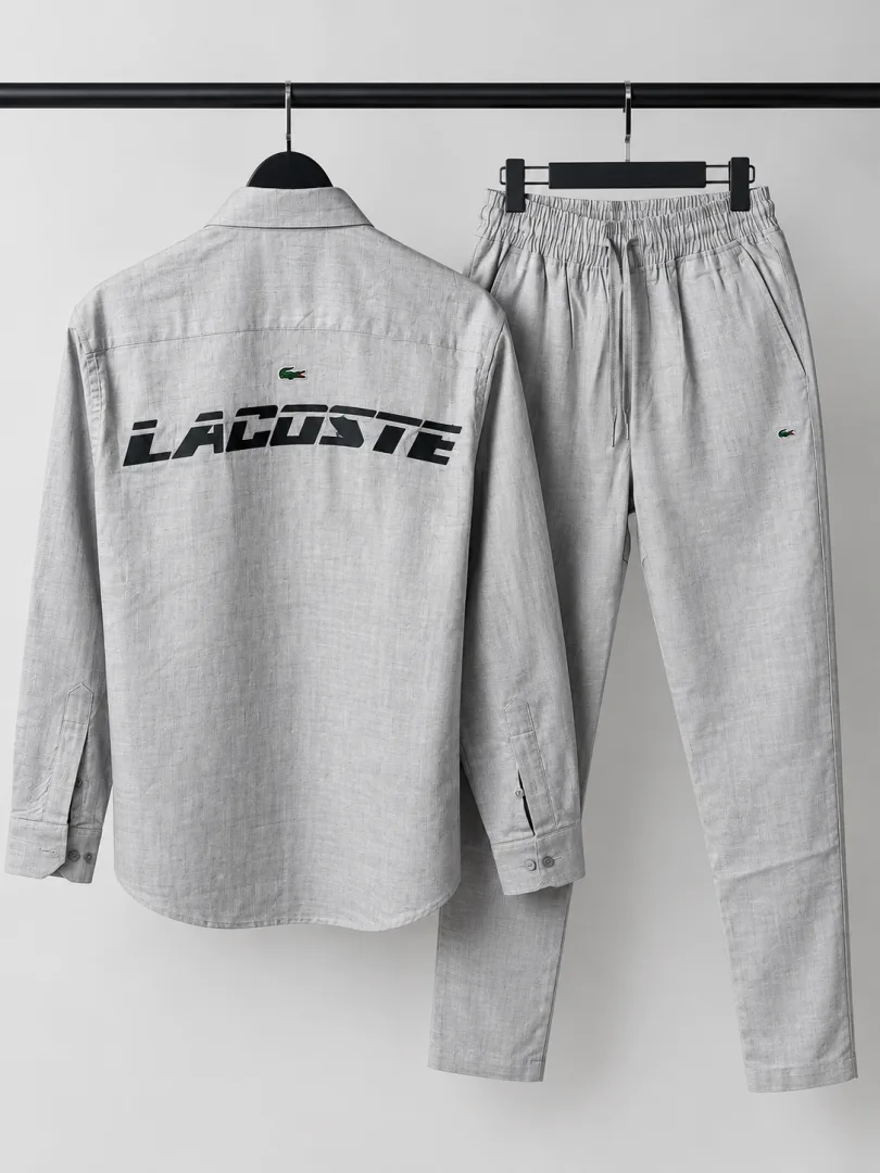 Lacost Premium Linen Cord Set 3043