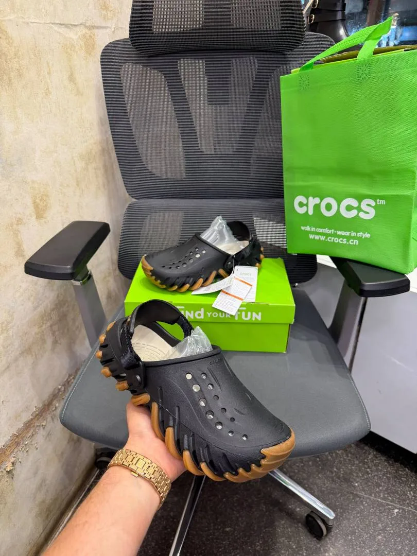 CROCCS ECHO GUM RO CLOGS black
