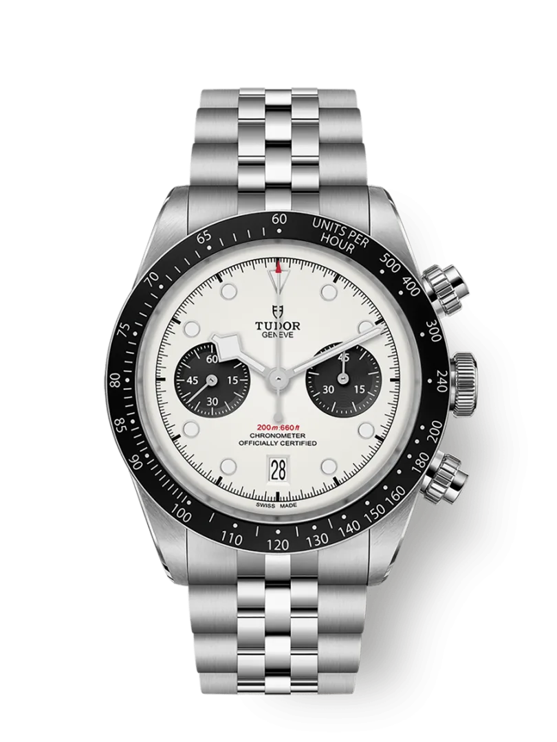 Tudor Black Bay Chrono silver white