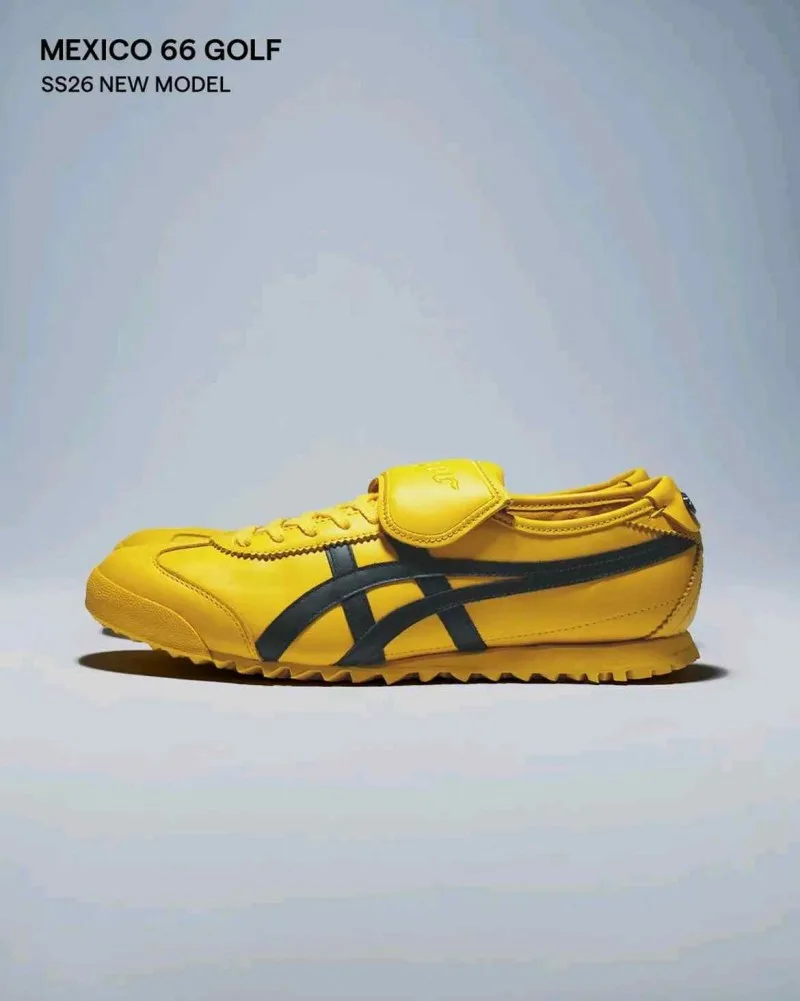 Onisuka Tigar Mexico 66 Golf Yellow Black 2717