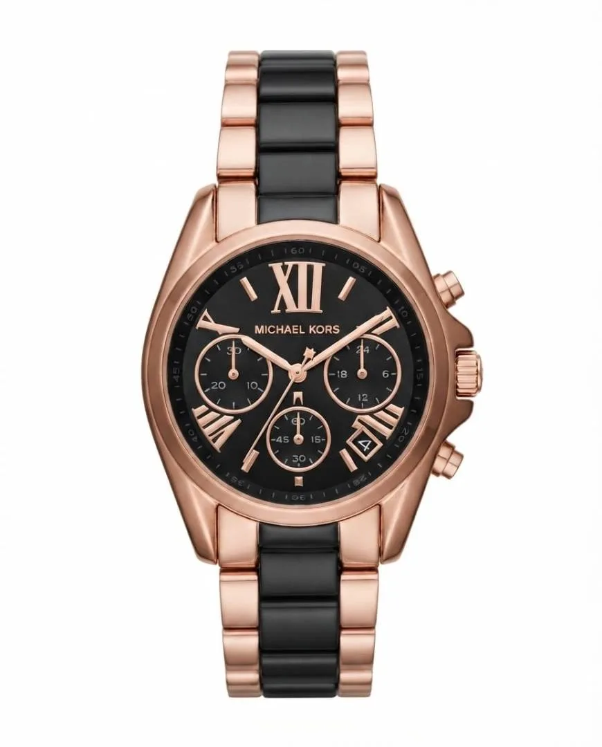 Michea_l kors bradshaw Black two tone