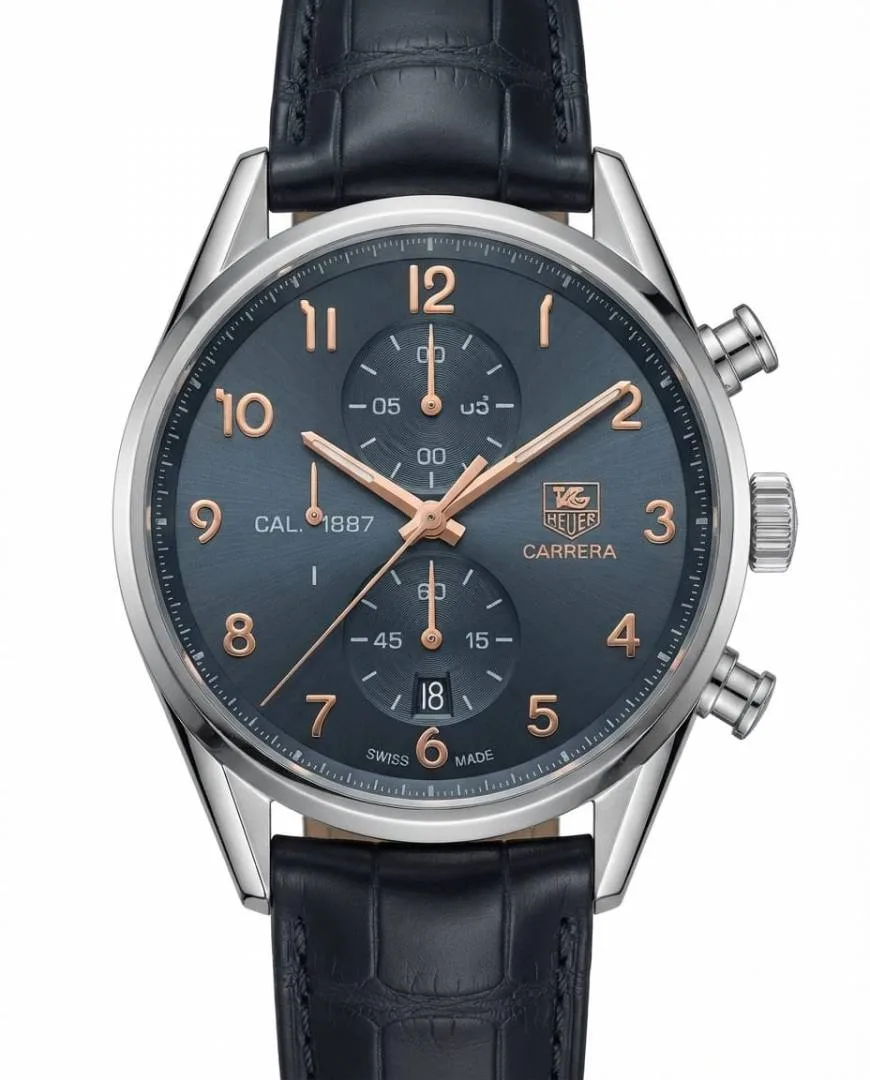 TAG heuee_r Carrera Caliber 1887 Black
