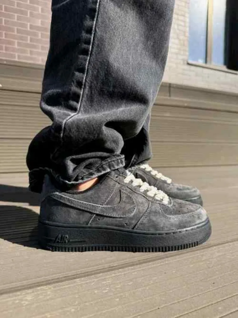 Nikkee Airforce 1 Low Grey Black 728