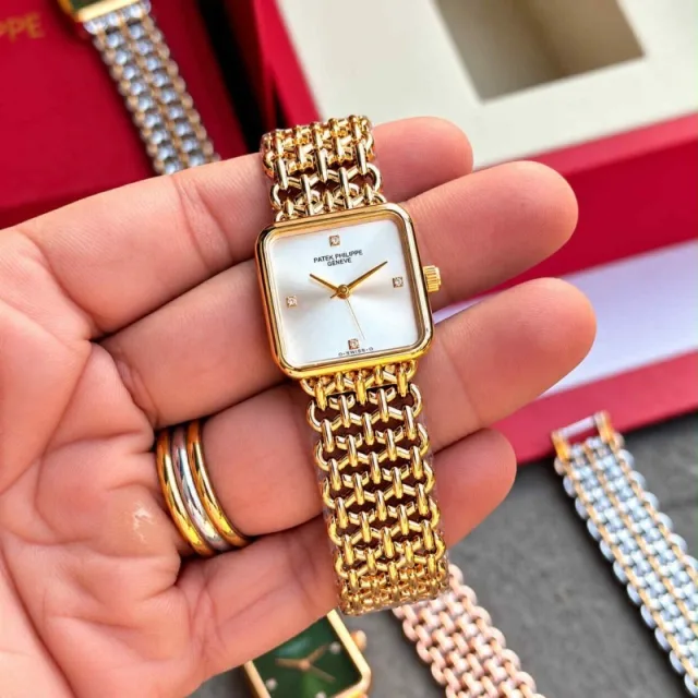 PATEK PHILIPE_LADIES_GOLD-WHITE