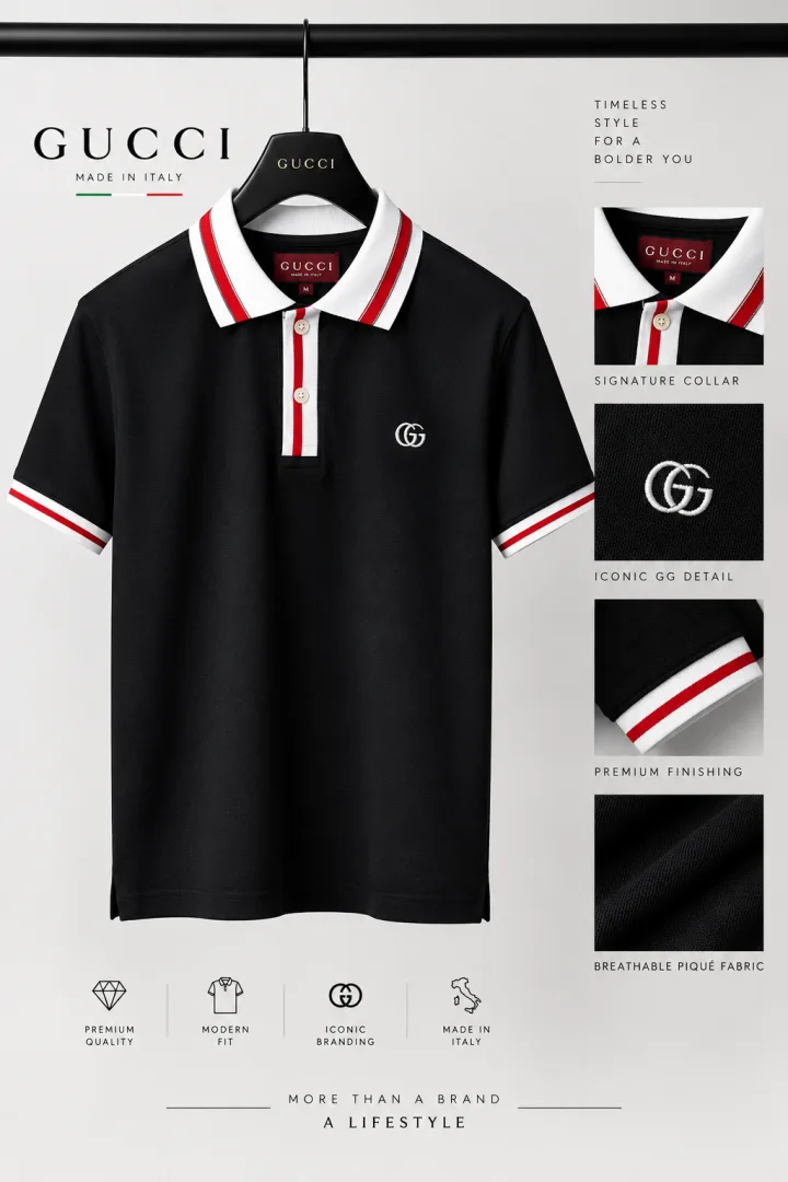 Guccci Premium Polo T-Shirt 2364