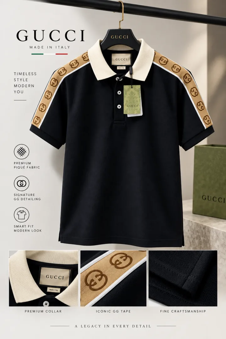 Guccci Premium Polo T-Shirt 1031