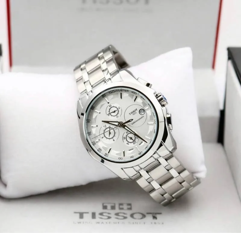 Tissoo_t 1853 Couturier Silver-White