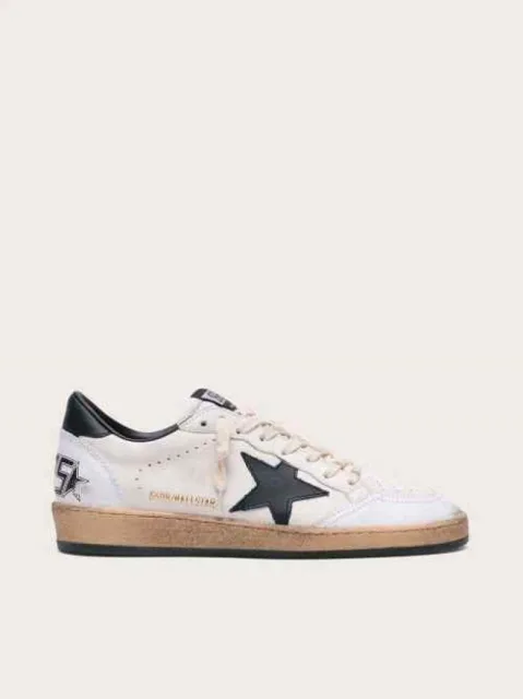 Golden Goose Ball-Star Low White Black 2719