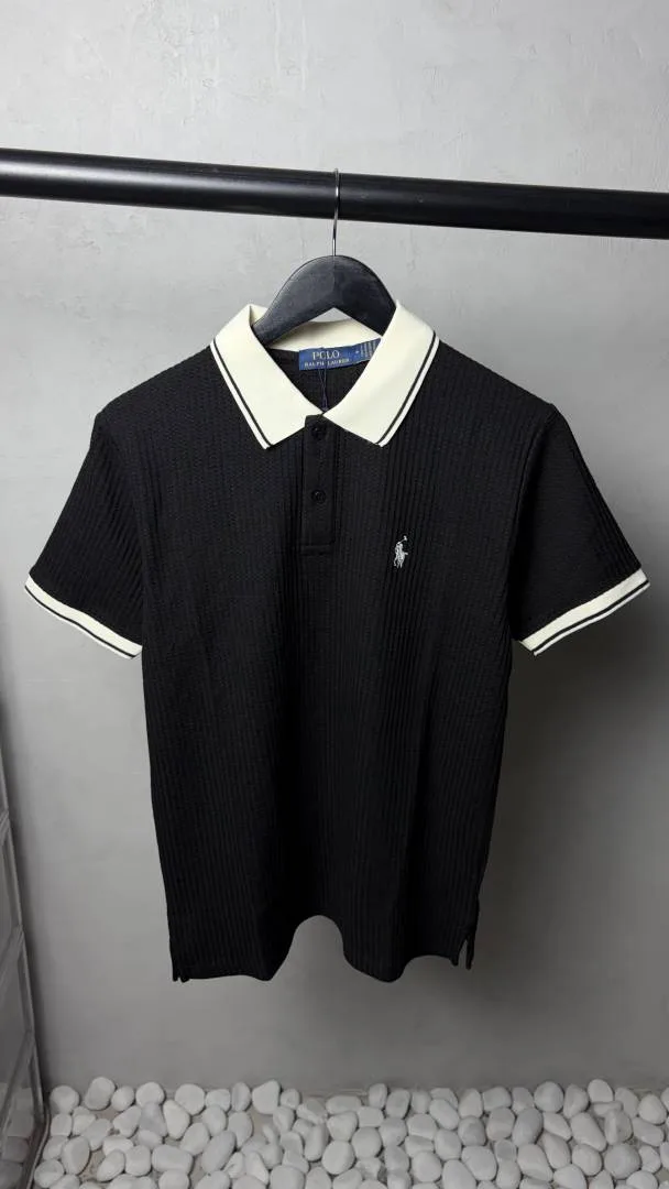 Ralp Lauren Premium Knit Polo T-Shirt with OG BOX PACKAGING 3010