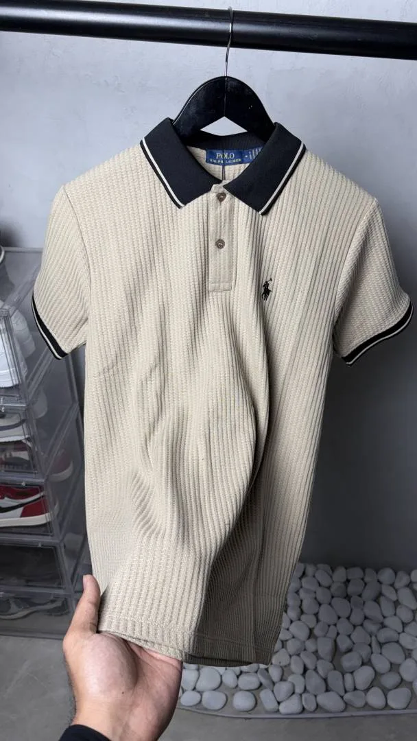 Ralp Lauren Premium Knit Polo T-Shirt with OG BOX PACKAGING 3013