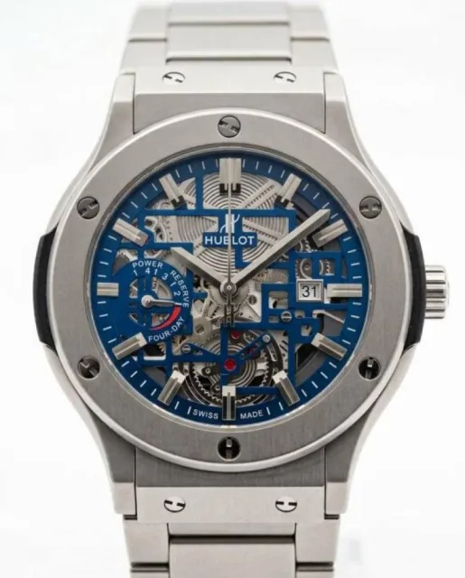 Hublo_t Big Bang Tourbillon Silver Blue Dial