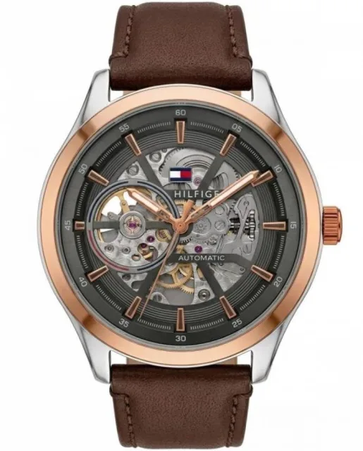 Tommm_y Hilfiger Automatic Dark Brown