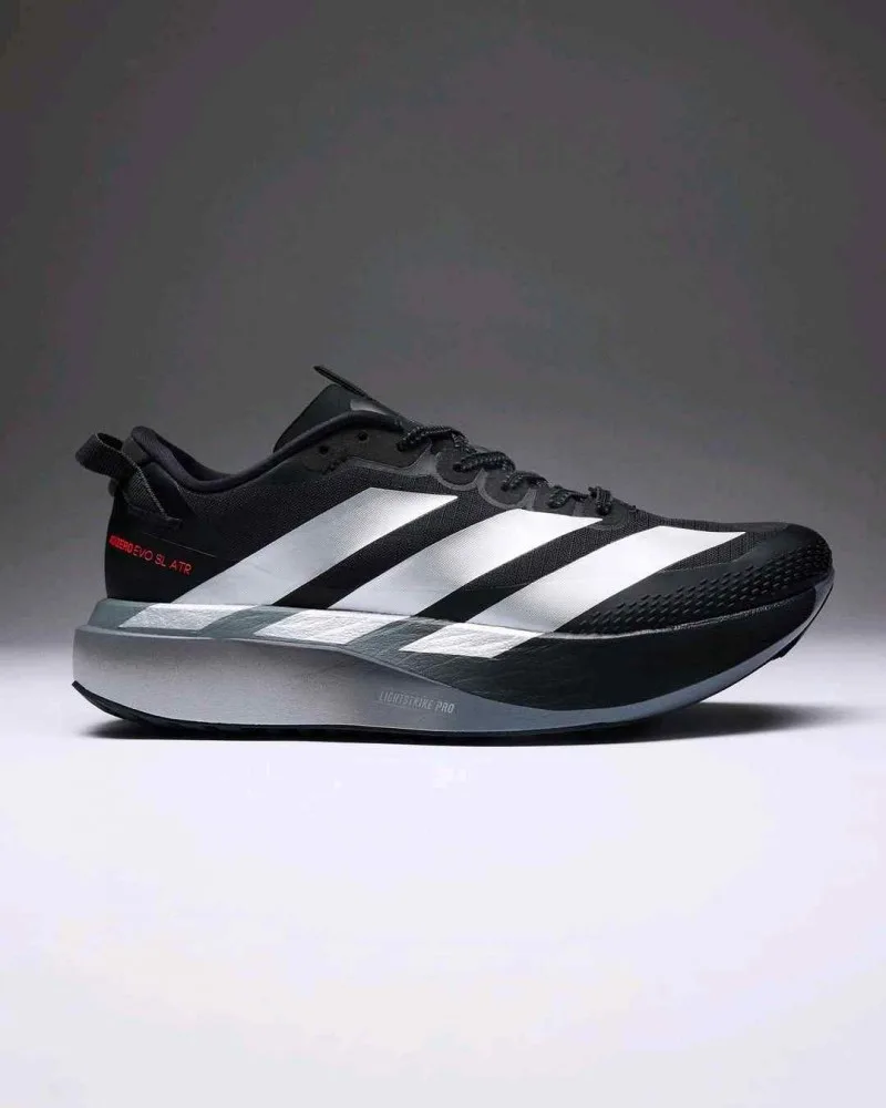 Sale Adiddas Adizero Evo SL ATR Black Metallic Silver 6084