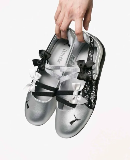 Pumma Speedcat Ballet Lace Silver Black