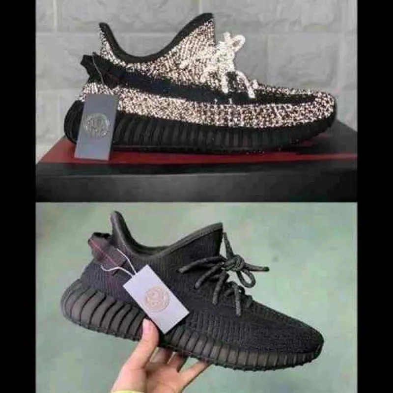 Adiddass yeezy boost 350 v2 mx black ua with full accessories 533