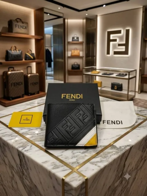 Feendi Roma Premium Wallet With OGBOX Etc Sale No Return S1