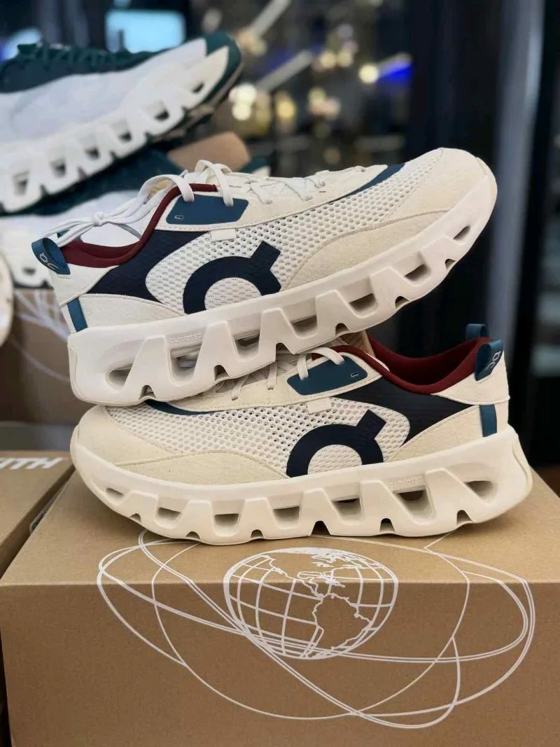 On Cloud X Kith K-Tech 2 White Real Teal
