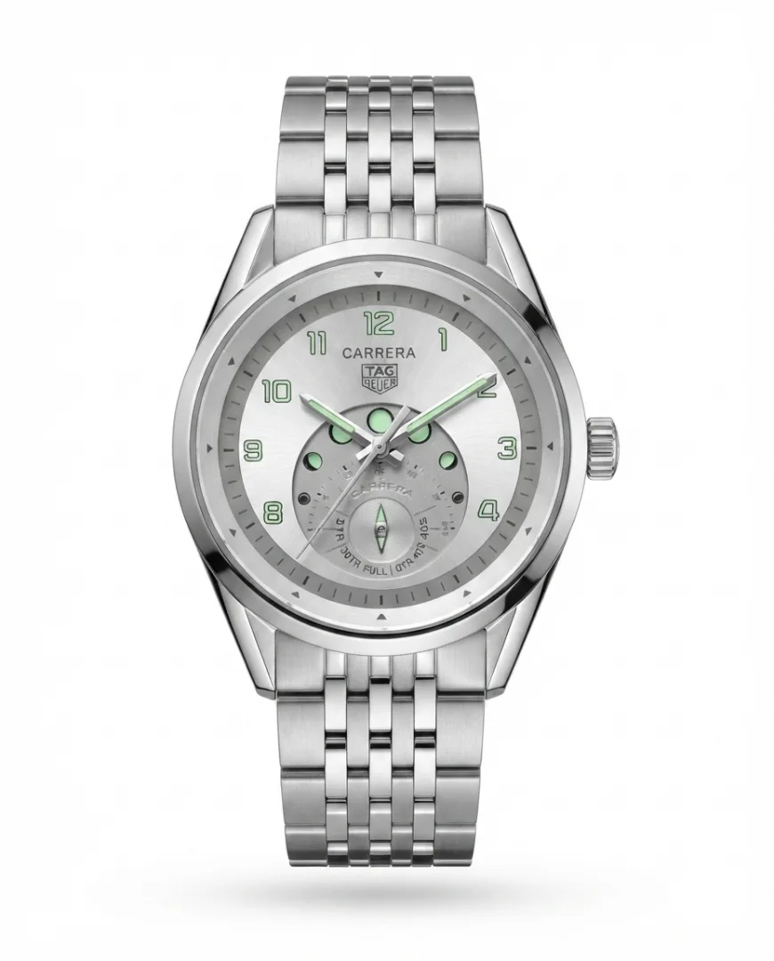 Tag heuee_r Carrera Astronomer Silver Gray Dial