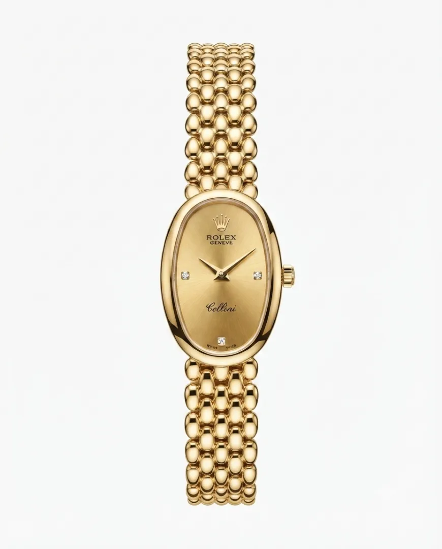 Rolee_x Cellini Full Gold Dial