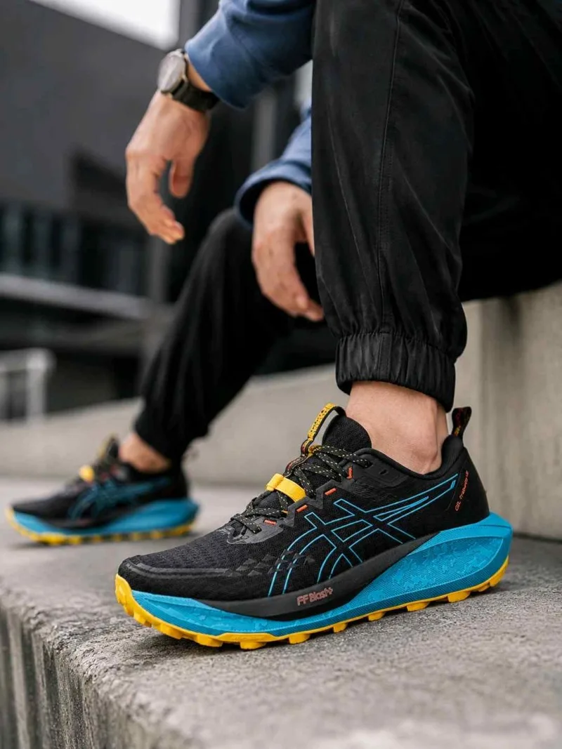 Asiccss Gel Trabuco 13 GTX Black Atlantis Blue 2666