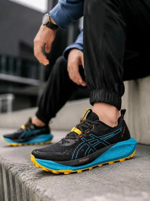 Asiccss Gel Trabuco 13 GTX Black Atlantis Blue 2666