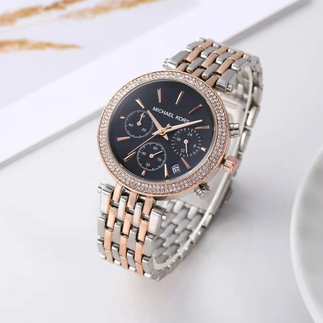 Michael Korr_s Darci Chronograph 2Ton-Copper-Black