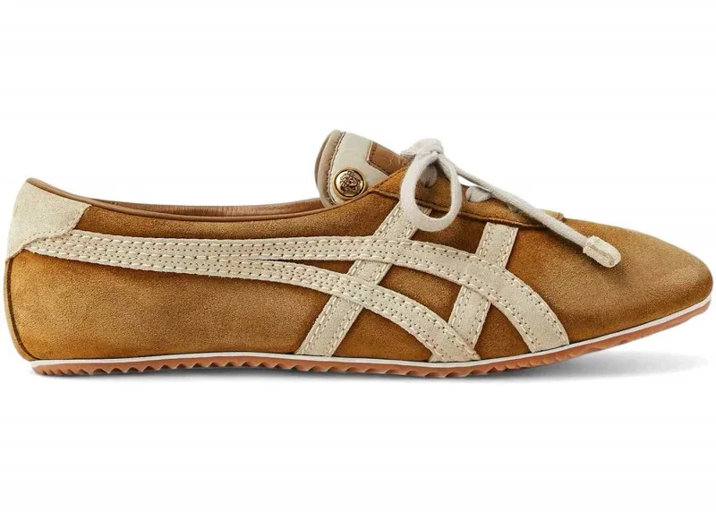Onitskaa X Versace TAI CHI Sakura Suede Brown