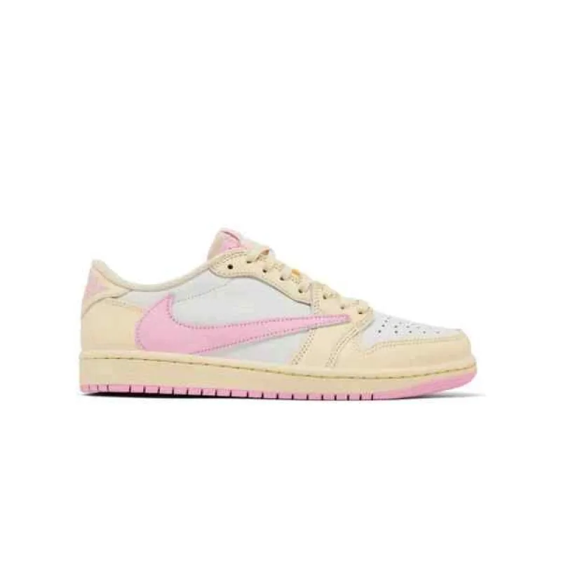 Nikkee Travis Scott X Air Jordan 1 Retro Low OG Shy Pink