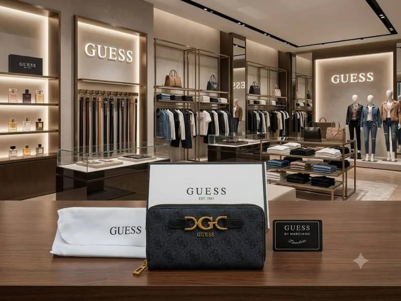 Guess_premium_womens_zipperwallet_with_ogbox_etc_ea138