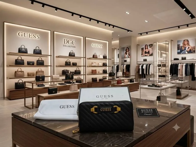 Guess_premium_womens_zipperwallet_with_ogbox_etc_ea153