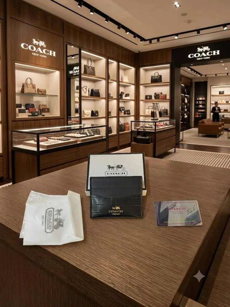 Coacchh card holder with OGBOX DUSTCOVER CARD model no Ea116