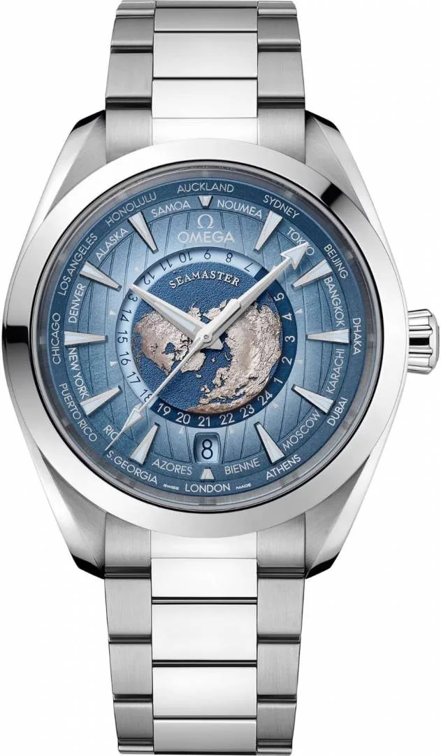 Omeg_ga Seamaster Aqua Terra GMT Worldtimer
