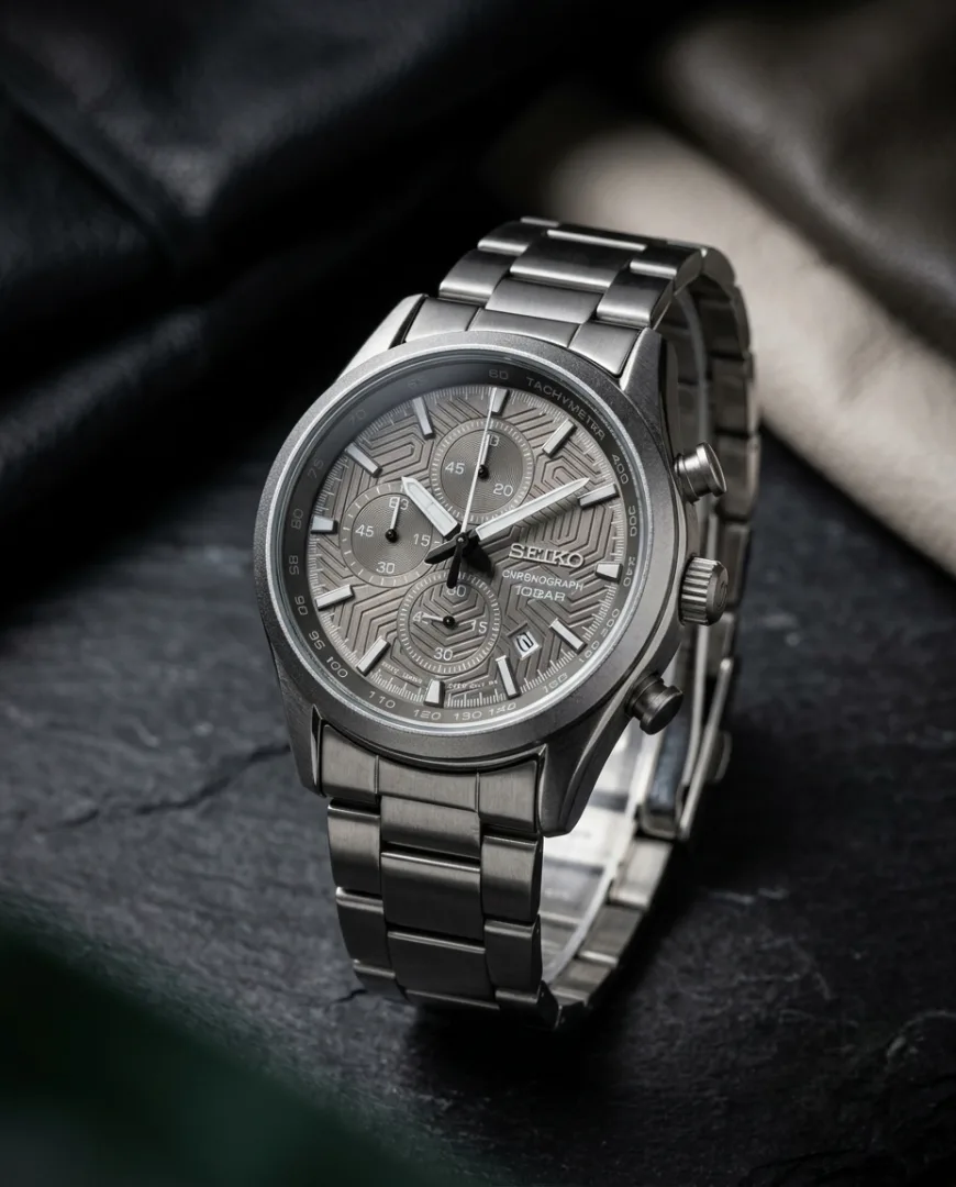 Seiko Prospex Police Tauriko silver gray