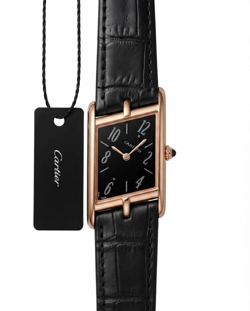 Cartiee_r Tank Asymmetric Black Copper Dail