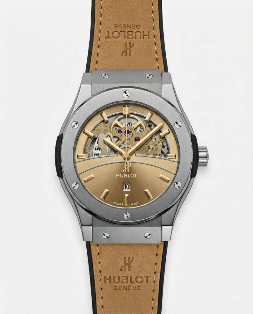 Hublot Big Bang Tourbillon Brown Leather