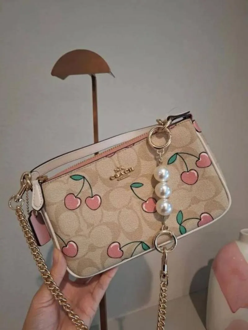 Coacchh Nolita 19 Premium Quality With Pearl Charm & OGBOX CARRYBAG Model no 491