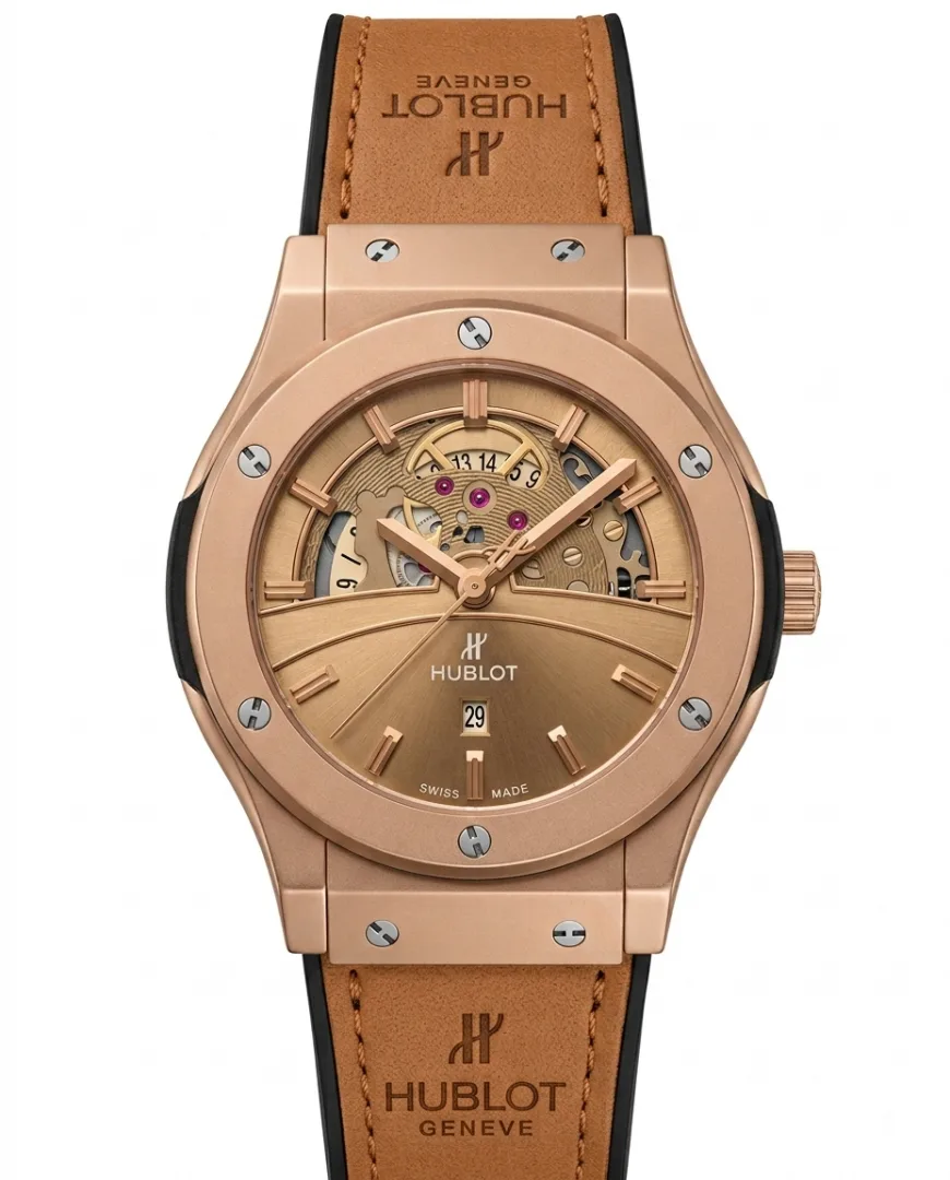 Hublot Big Bang Tourbillon Brown Leather