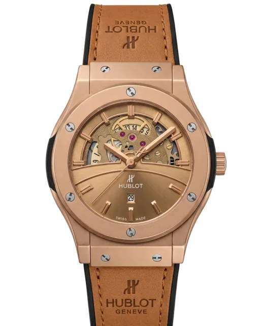Hublot Big Bang Tourbillon Brown Leather